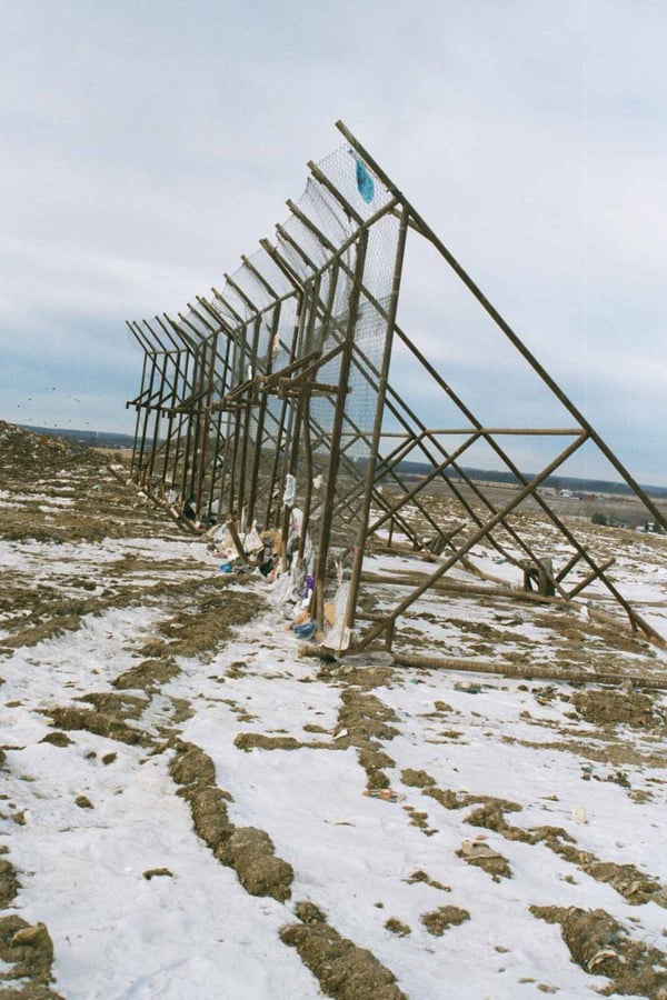 Portable Litter Fence Portable Litter Fence